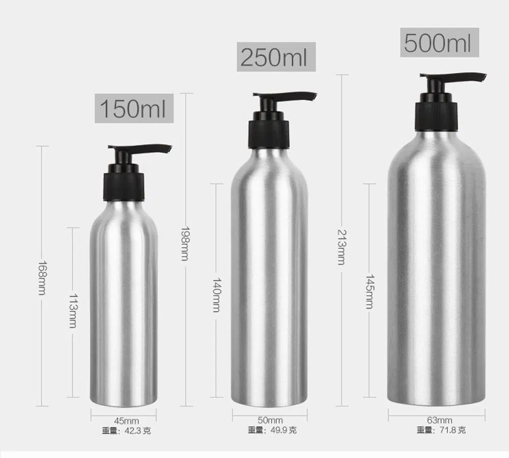 Aluminum Threaded Bottles Aluminum is the most abundant material on earth and the lightest material that provides a complete barrier to light, gases, and moisture. It is reliable for preserving products and is efficient during the packaging and transportation process. This material is at the top of the recycling chain due to its infinite reusability without any degradation in its quality or purpose of use. It is strong, durable, flexible, waterproof, lightweight, corrosion-resistant and recyclable.