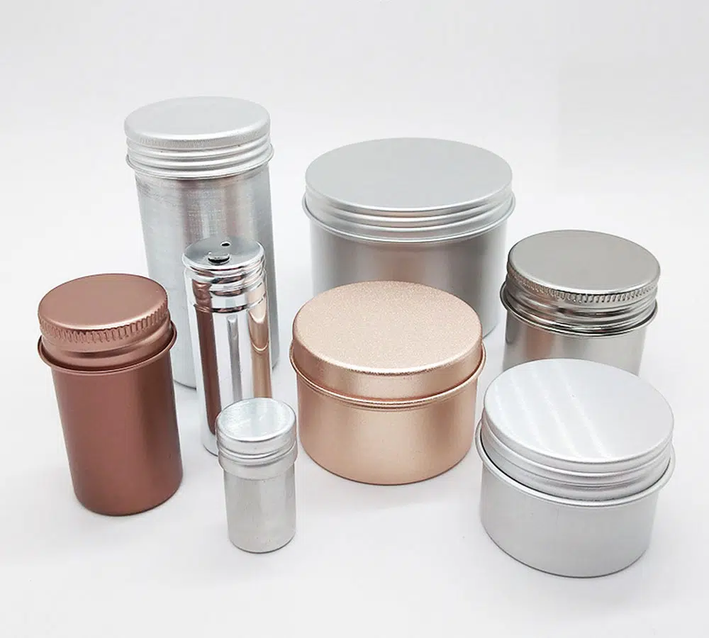 Aluminum tins are offered as one of the great packaging solutions for every kind. Aluminum can be a very good choice for packaging products because it is environment-friendly, lightweight (making the tin box easy to carry around), durable as a sturdy material, recyclable, rustproof (ensuring long-lasting use), non-reactive with the filling products (ensuring the contents of the metal box are not affected), and easily customizable, which can be customized with different designs, colors, and finishes to fit your preference.