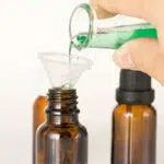 Consider using one of our many glass dropper bottles for your essential oils.